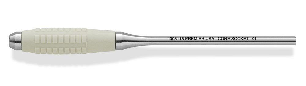 Premier Dental 1005115 Mirror Handle Cone Socket With Big Easy Handle Premier Dental 1005115 Mirror Handle Cone Socket With Big Easy Handle